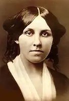 Retrato de Louisa May Alcott