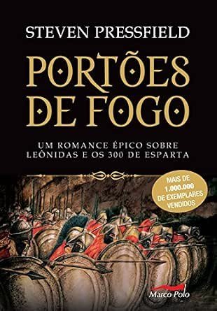 Capa do livro Portões de Fogo, de Steven Pressfield