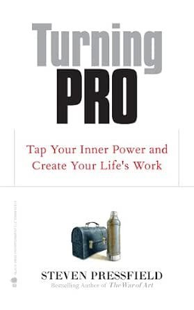 Capa do livro Turning Pro, de Steven Pressfield