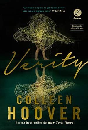 Capa do livro Verity, de Colleen Hoover