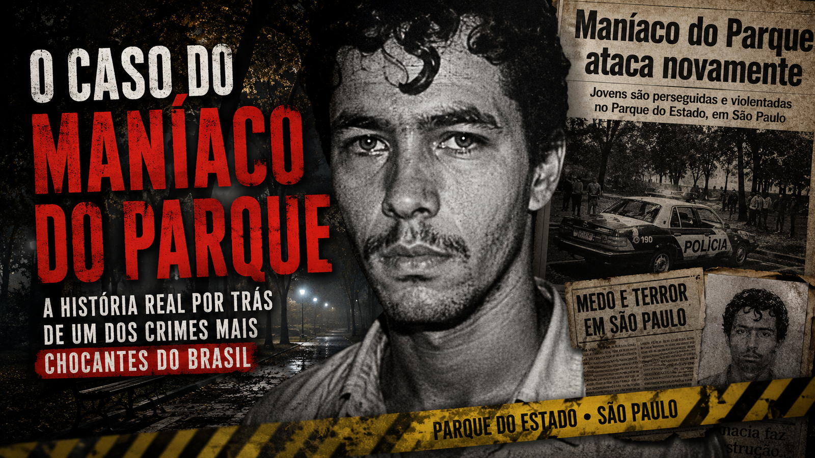 O caso do maníaco do parque: a história real por trás de um dos crimes mais chocantes do Brasil