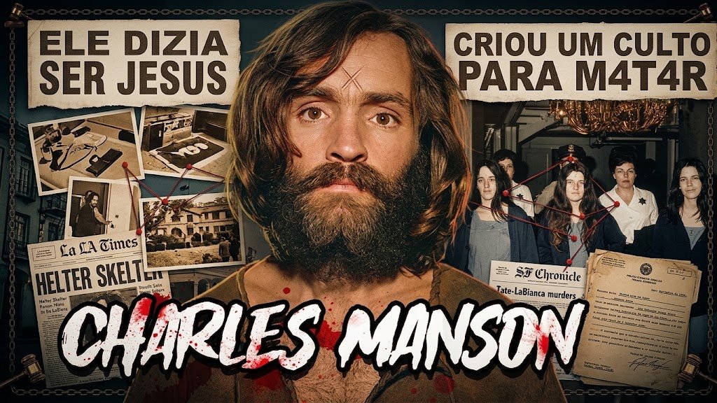 Os crimes de Charles Manson e a distorção da cultura pop nos anos 60