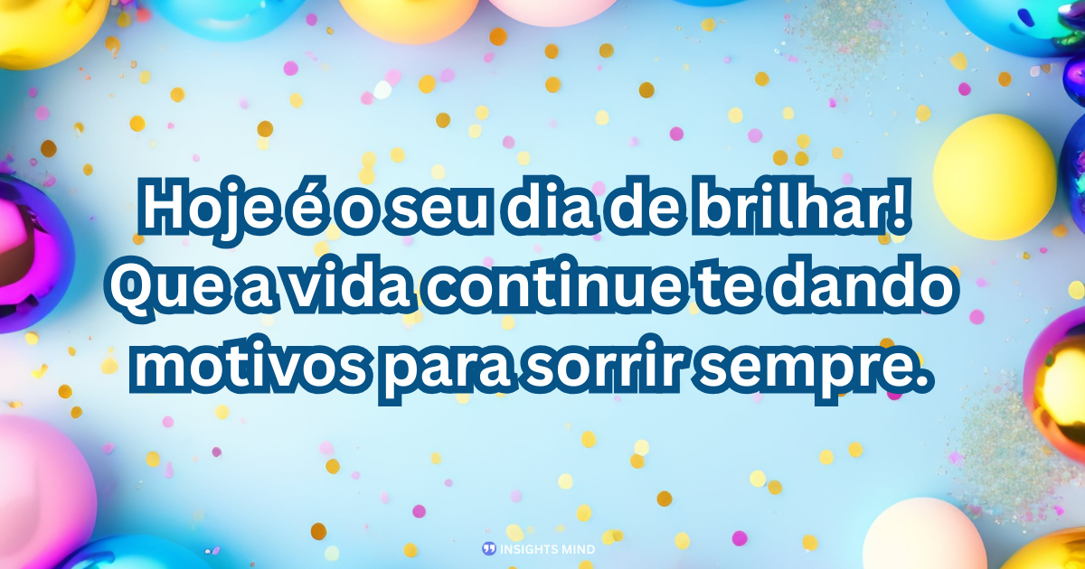 Mensagem de aniversário sobre novo ano de vida 2