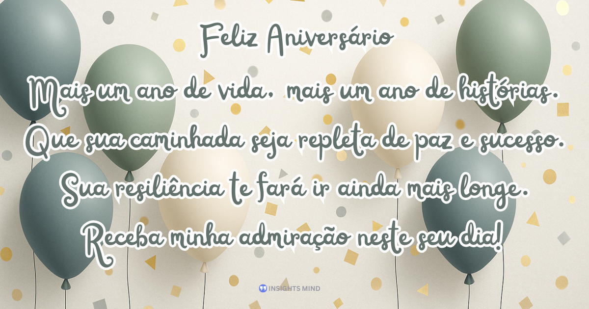 Mensagem de aniversário sobre novo ano de vida 11 