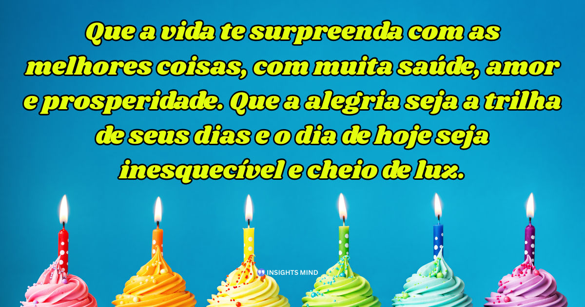 Mensagem de aniversário sobre novo ano de vida 12