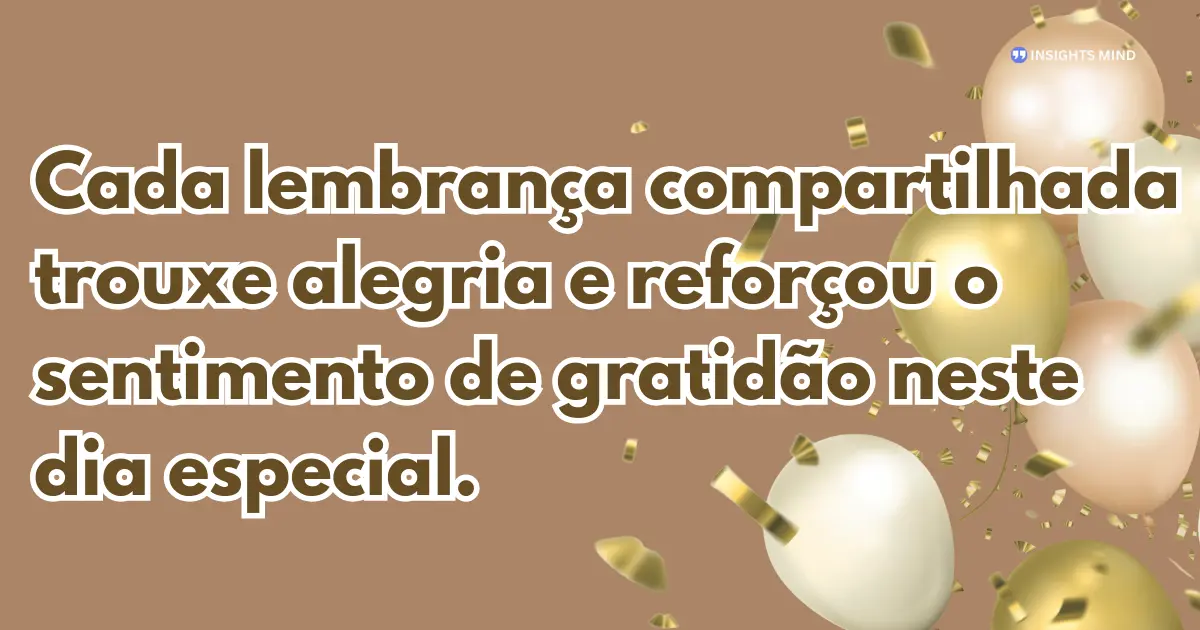 Mensagem de agradecimento pelas felicitações de aniversário 9