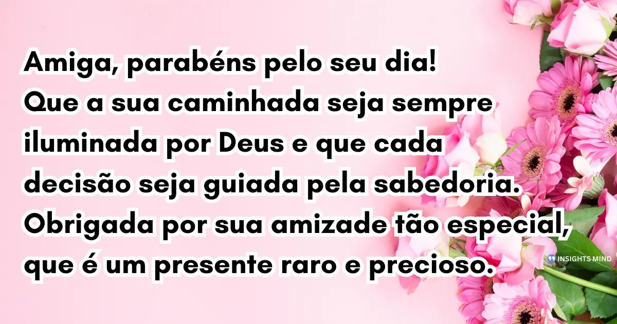 Aniversário para amiga muito especial