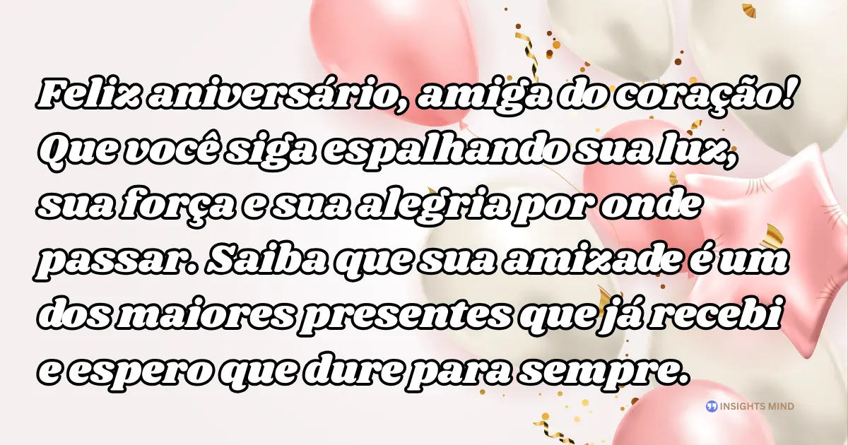 Parabéns amiga muito especial