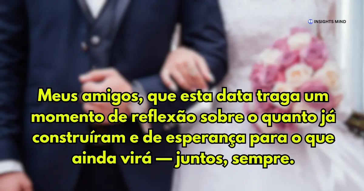 Mensagem de aniversário de casamento 15