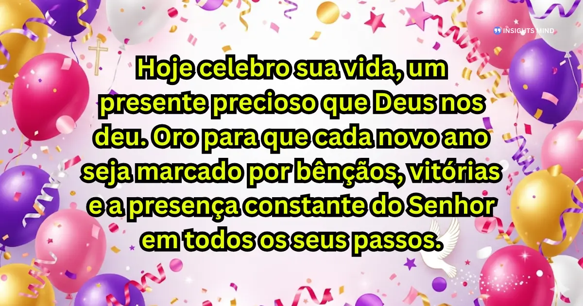 Mensagem de aniversário evangélica feminina 3