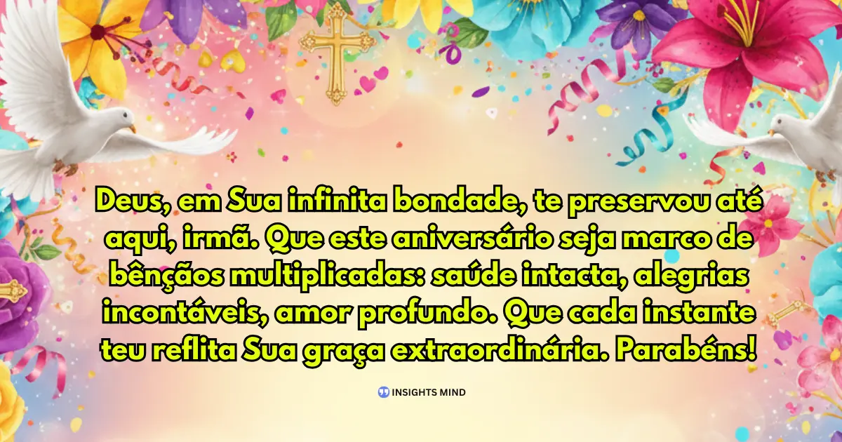 mensagem de aniversário para irmã emocionante de deus 15