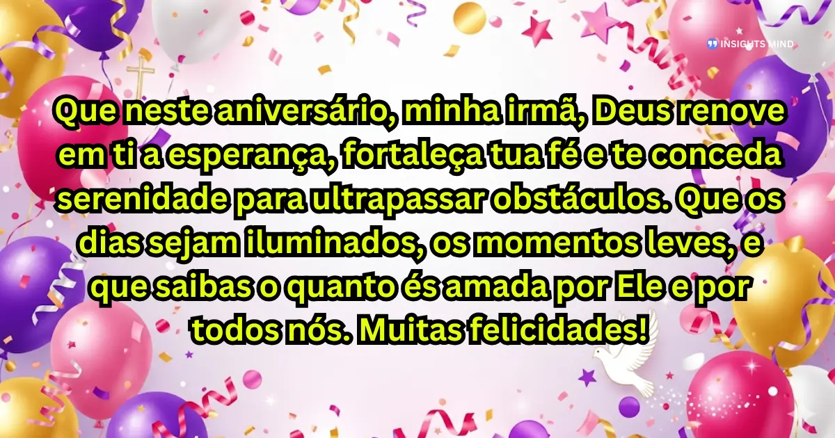 mensagem de aniversário para irmã emocionante de deus 3