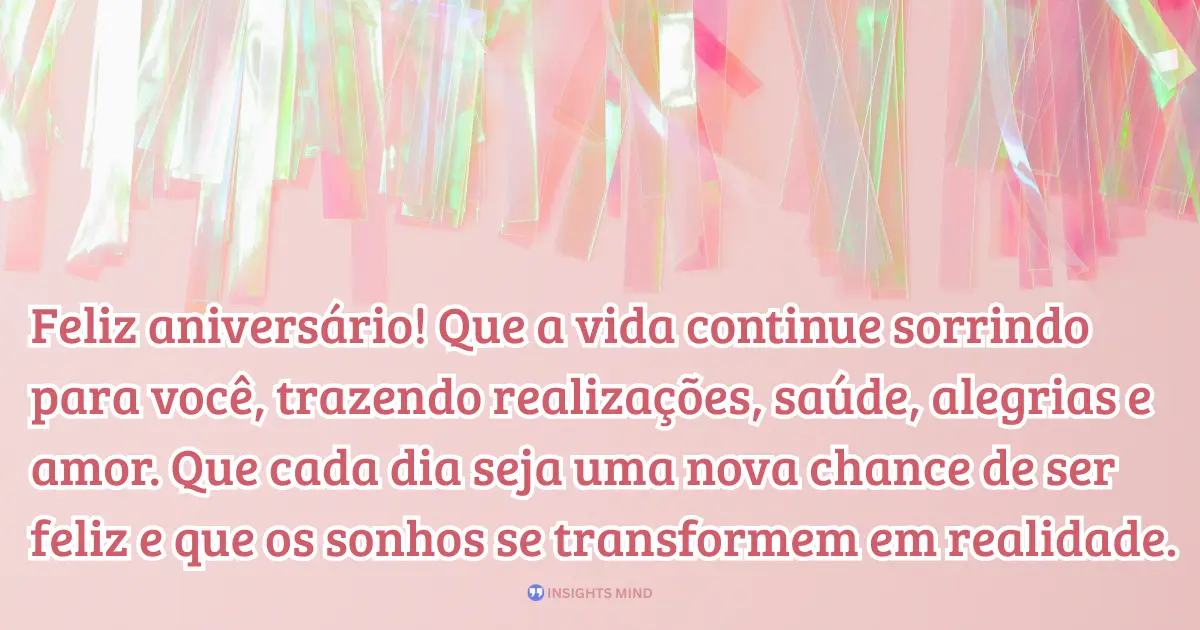 Mensagem de aniversário para irmã querida 13