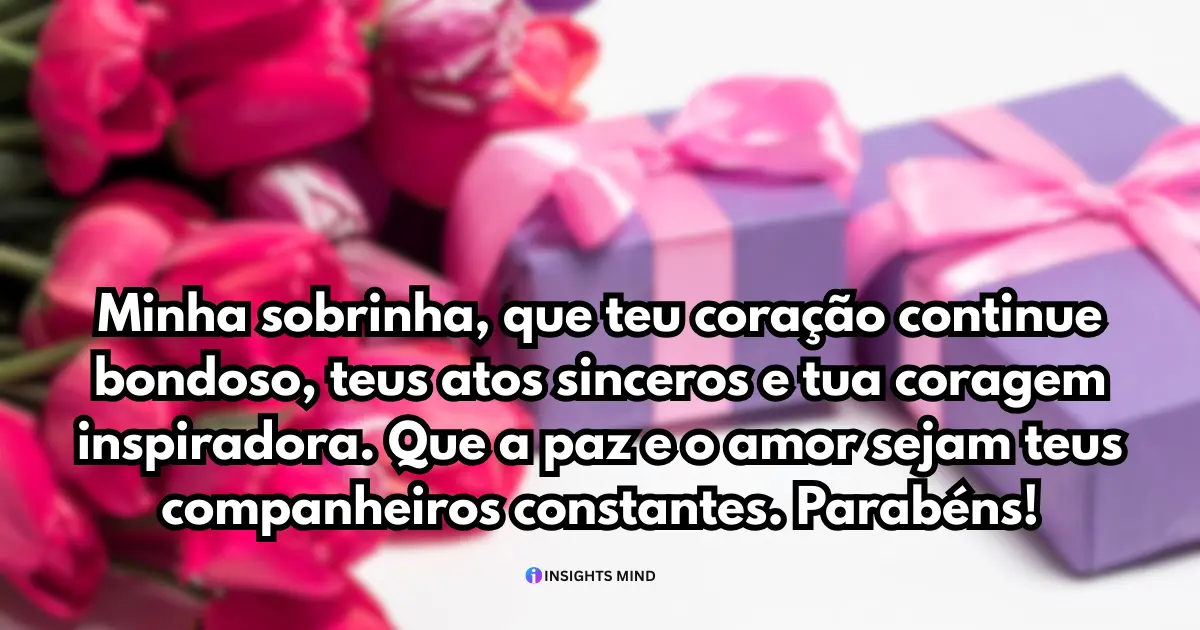 mensagens de parabéns para sobrinha 11