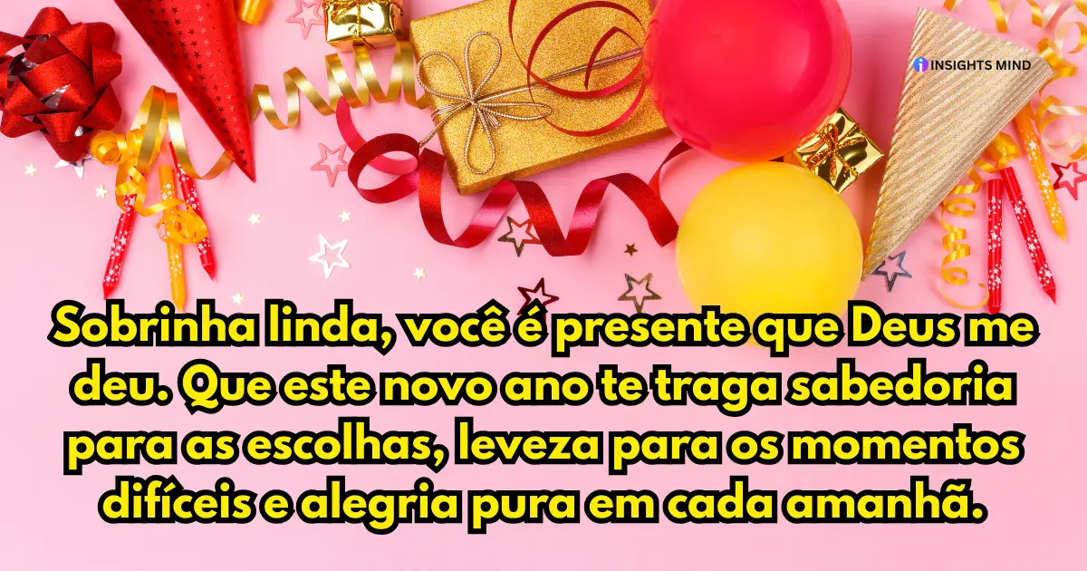 mensagens de parabéns para sobrinha 5