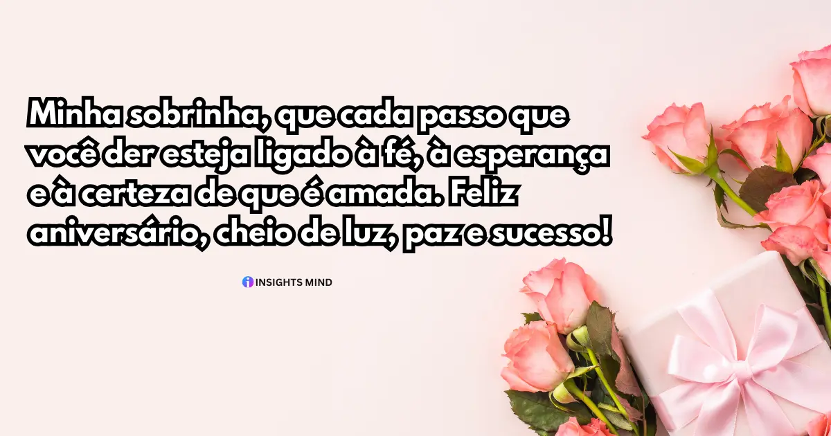 mensagens de parabéns para sobrinha 7