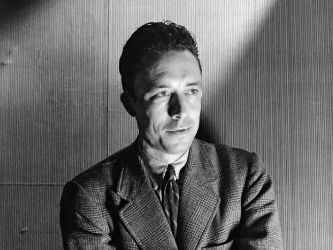 Retrato do escritor Albert Camus