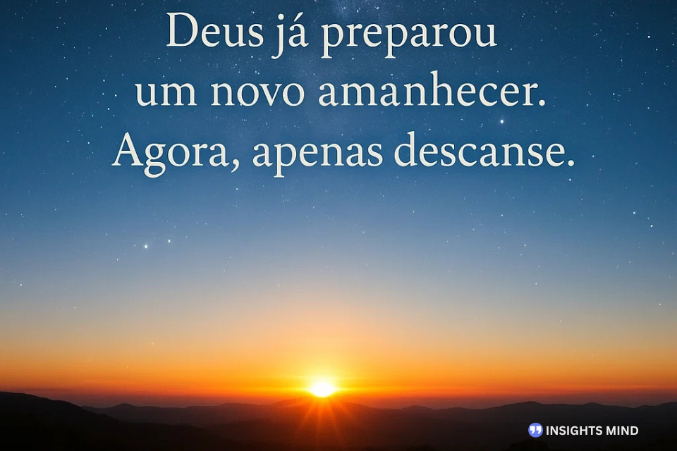 Mensagem de esperança com Deus - Frase 12