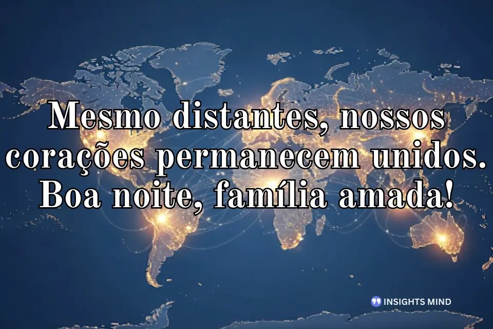 Frase sobre laços familiares à distância - Frase 14