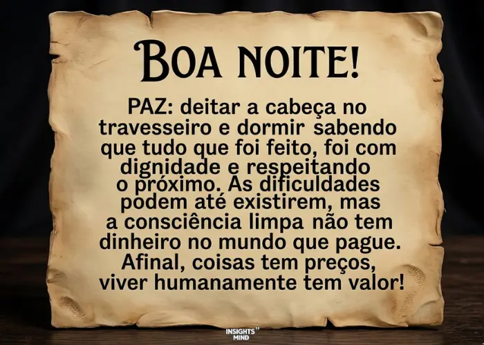 Boa noite