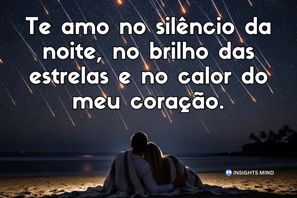 Boa noite com declaração de amor. - Frase 9