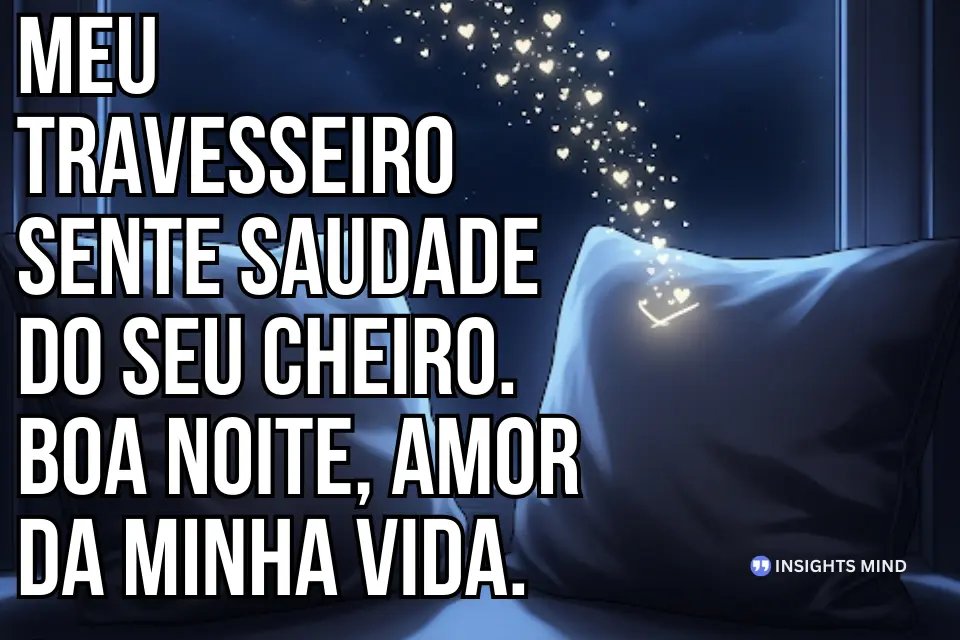 Mensagem romântica com saudade. - Frase 16