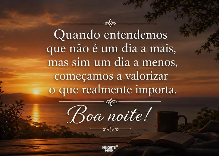 Boa noite valorizar