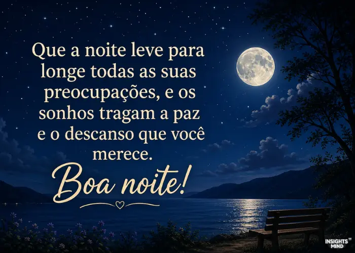 Boa noite caminho-sonho