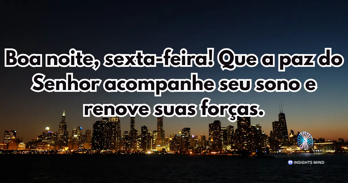 Boa noite sexta-feira 13