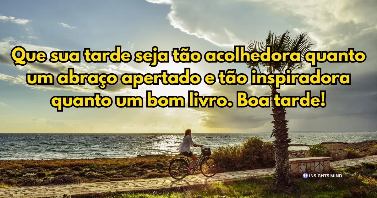 Mensagem de Boa Tarde