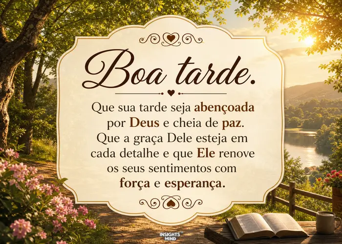 Boa tarde