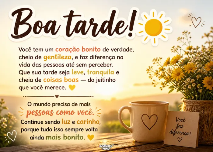 Boa tarde