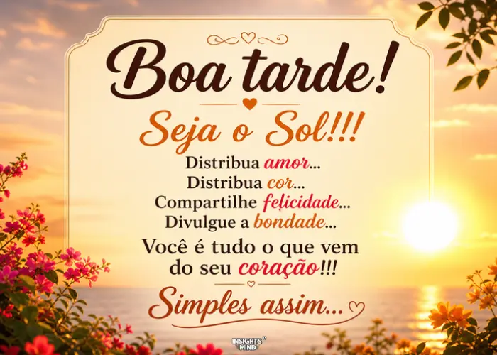 Boa tarde