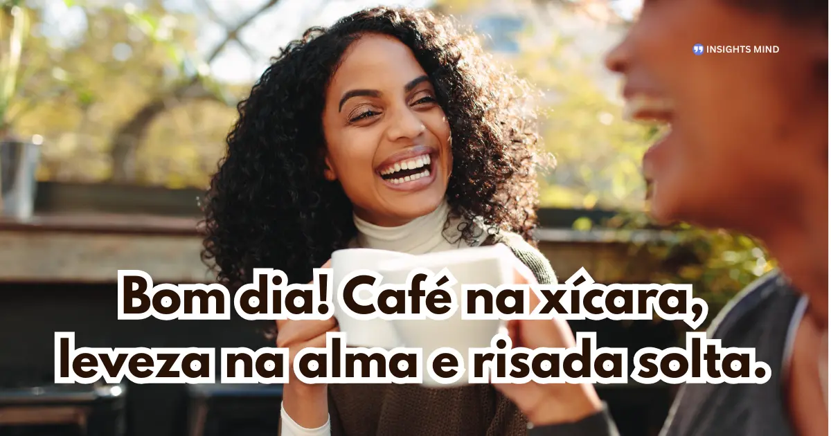 Mensagem de bom dia com leveza e bom humor