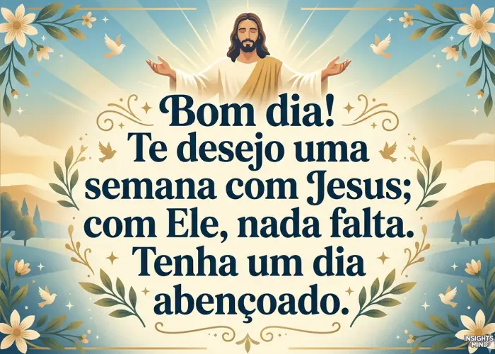 mensagem de bom dia feliz segunda feira
