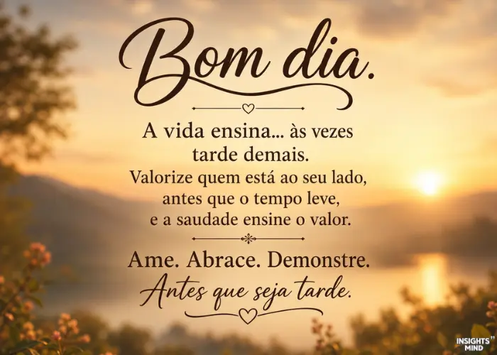 Frases de bom dia motivacional