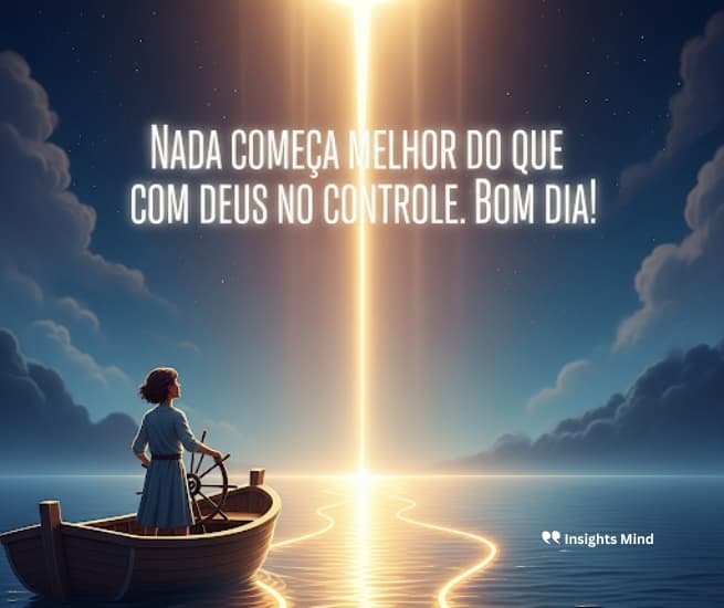 Deus no controle - o melhor início de dia