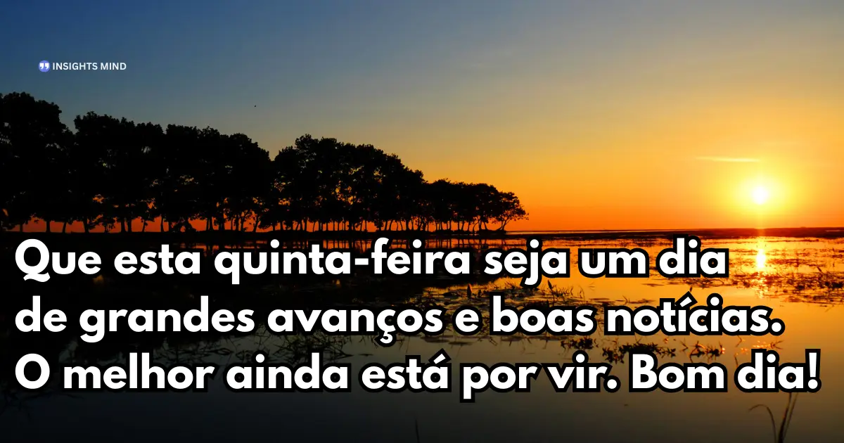 bom dia quinta-feira vitórias
