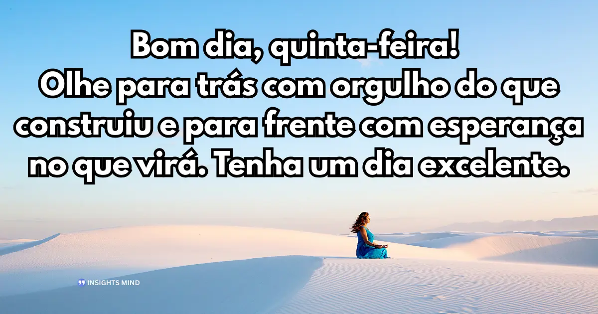 bom dia quinta-feira leve