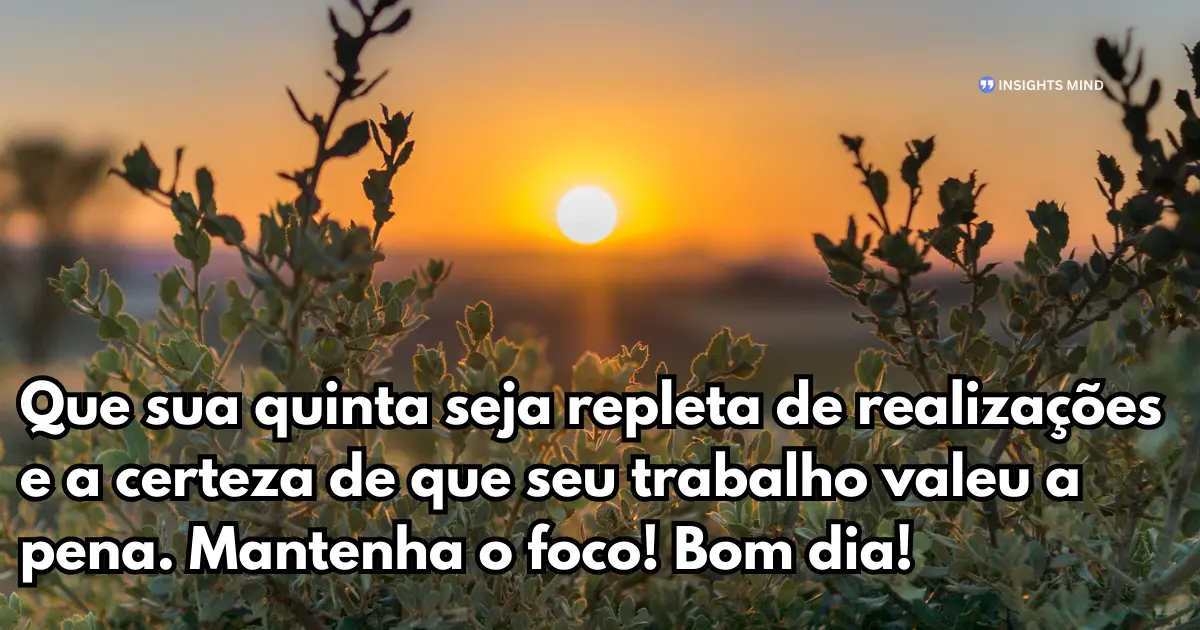 bom dia quinta-feira gratidão