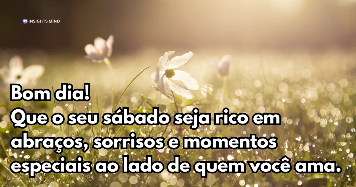 bom dia sábado