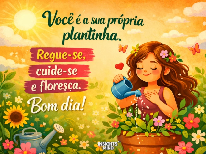 Frase positiva de bom dia