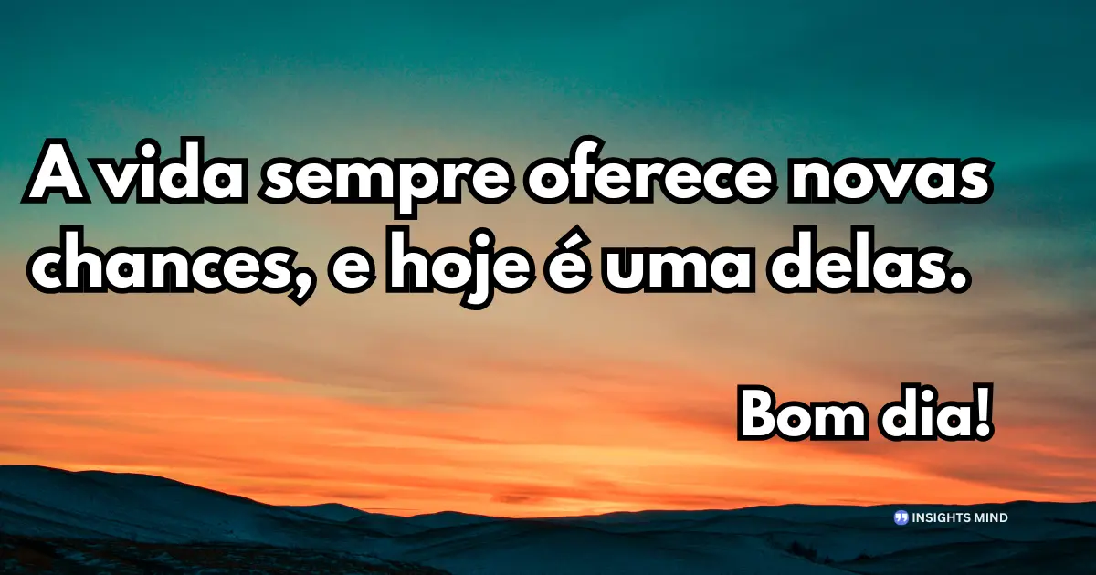 Bom dia WhatsApp — frase 12
