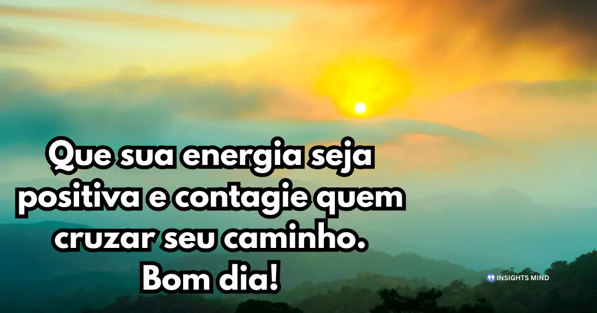 Bom dia WhatsApp — frase 14