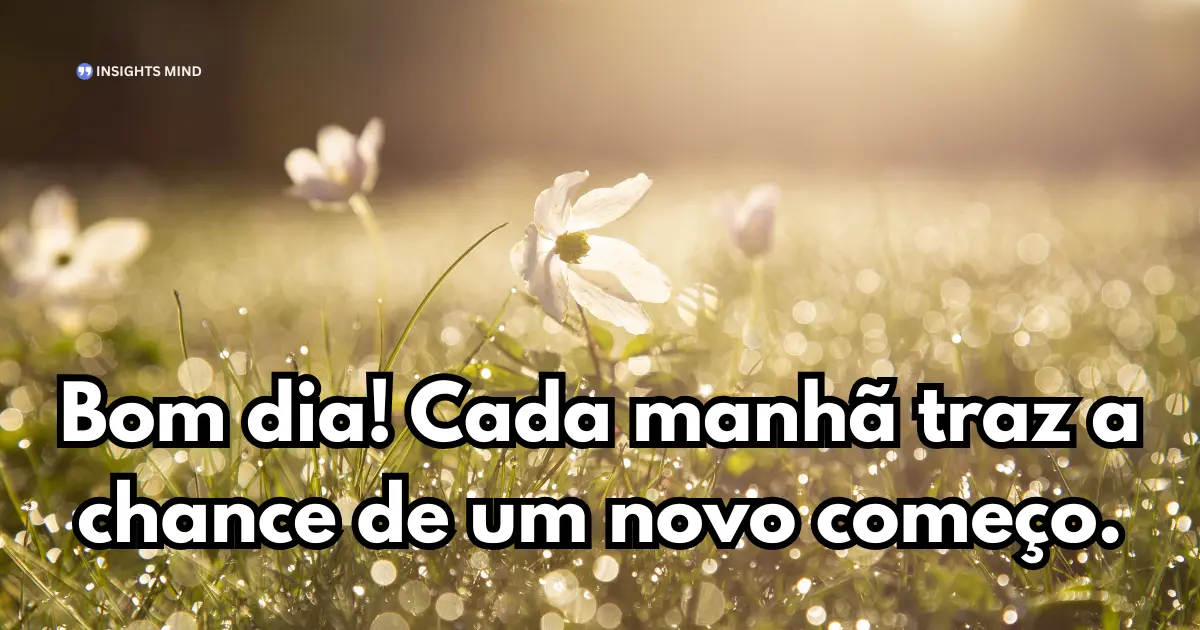 Bom dia WhatsApp — frase 3