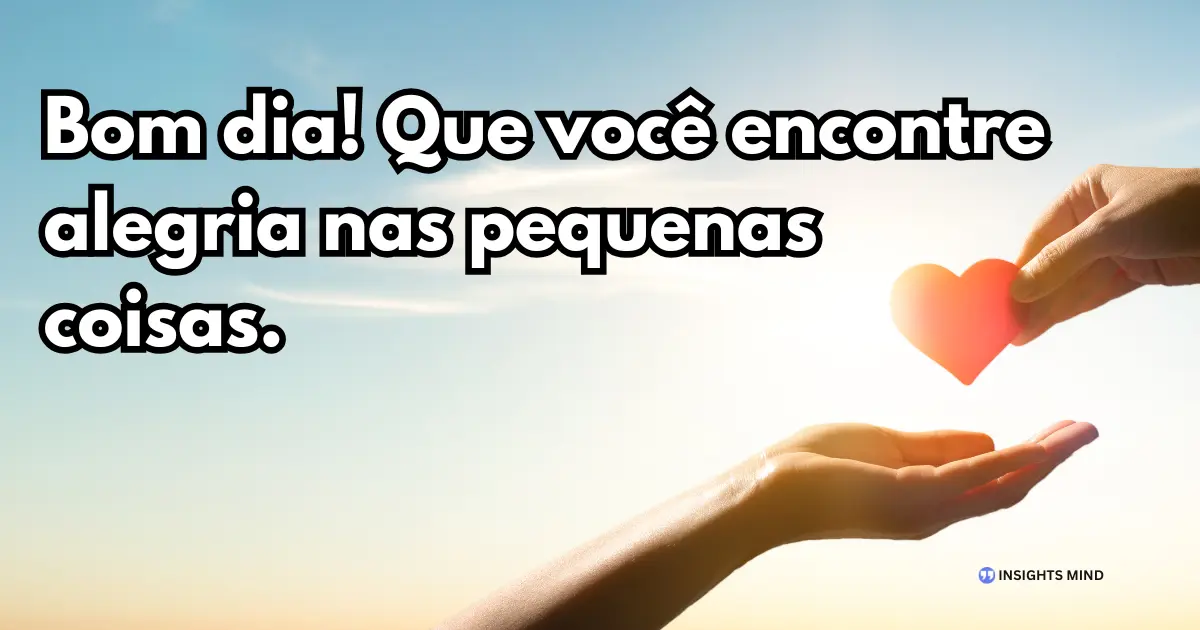 Bom dia WhatsApp — frase 35