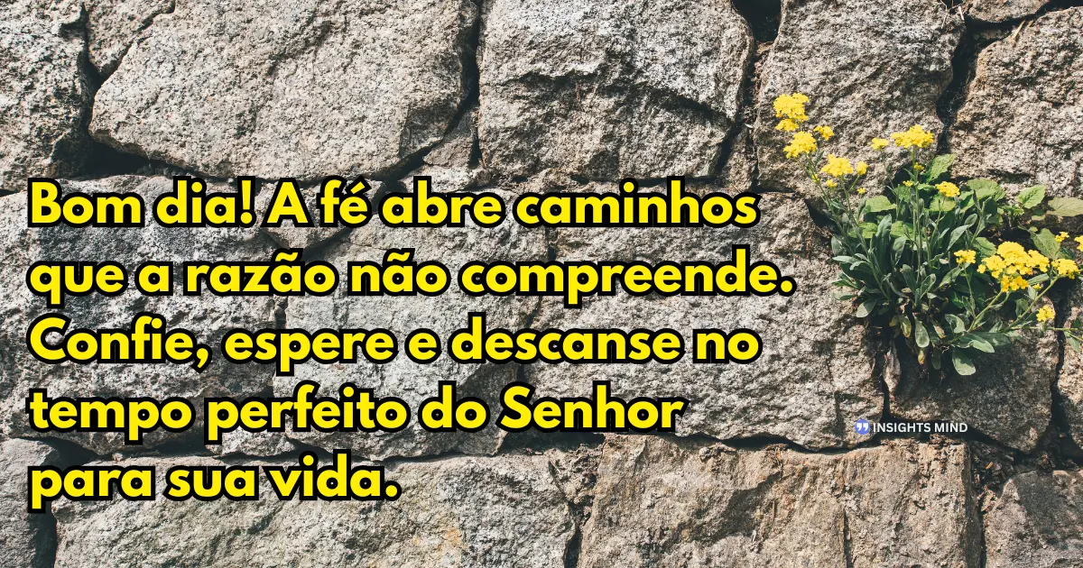 Mensagem evangélica de bom dia 19