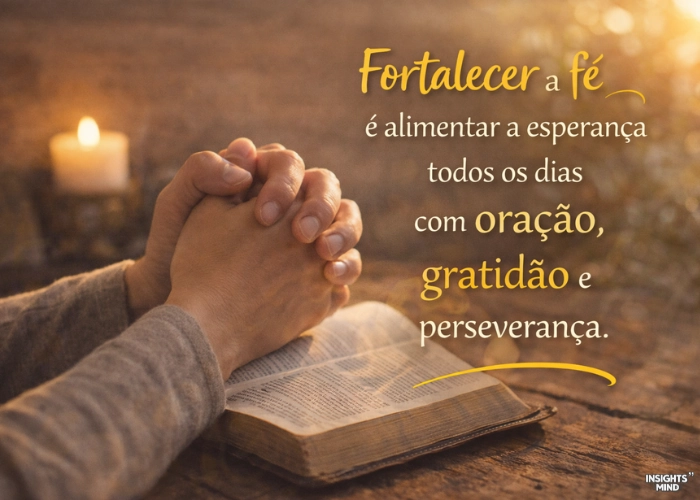 Fortalecer a fé é alimentar a esperança todos os dias