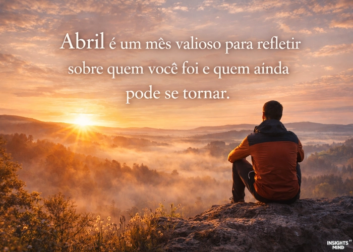 Frases de abril para status com motivação diária