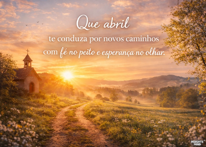 Frases de novos começos para mudar de vida em abril